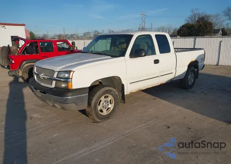 2003 Chevrolet Silverado 1500 Ls из США, поврежденный, VIN 1GCEK19T13E262152